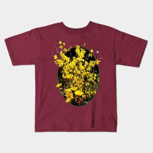 Forsythias - Forsythia Arrangement Kids T-Shirt